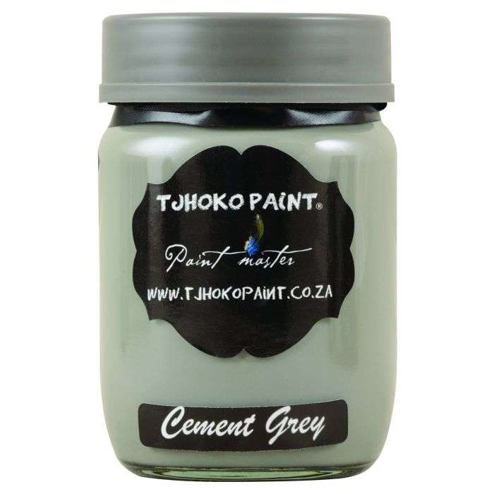 Tjhoko Chalked Decorative Paint Cement Grey 250ml