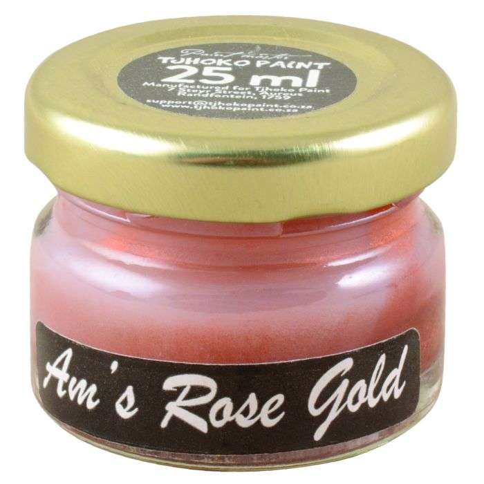 Tjhoko Chalked Decorative Paint Am's Rose Gold 25ml