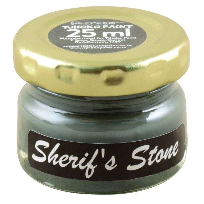 Tjhoko Chalked Decorative Paint Sherif's Stone 25ml