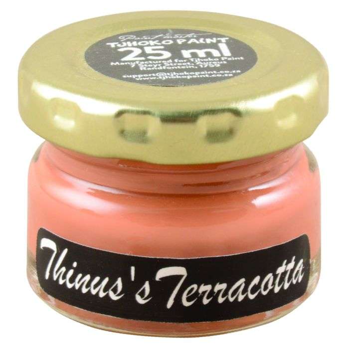 Tjhoko Chalked Decorative Paint Thinus's Terracotta 25ml