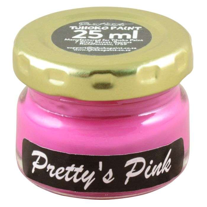 Tjhoko Chalked Decorative Paint Pretty's Pink 25ml