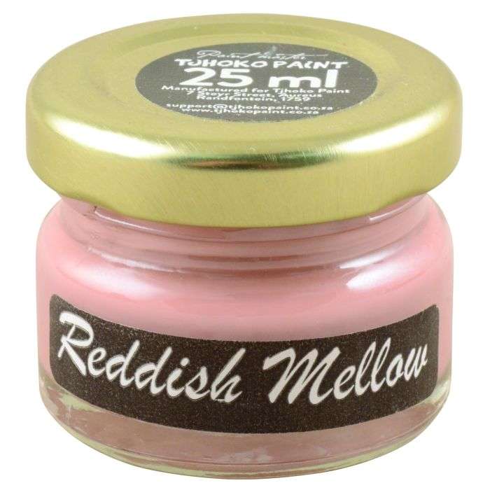 Tjhoko Chalked Decorative Paint Reddish Mellow 25ml