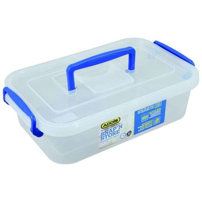 Addis Snap'n'Store Storage Box With Handle 2.5L