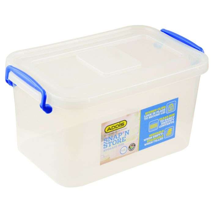 Addis Snap 'n Store Storage Box 5.2L