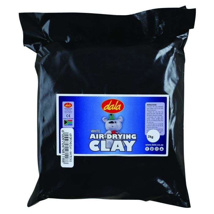Dala White Air Drying Clay 2kg -
