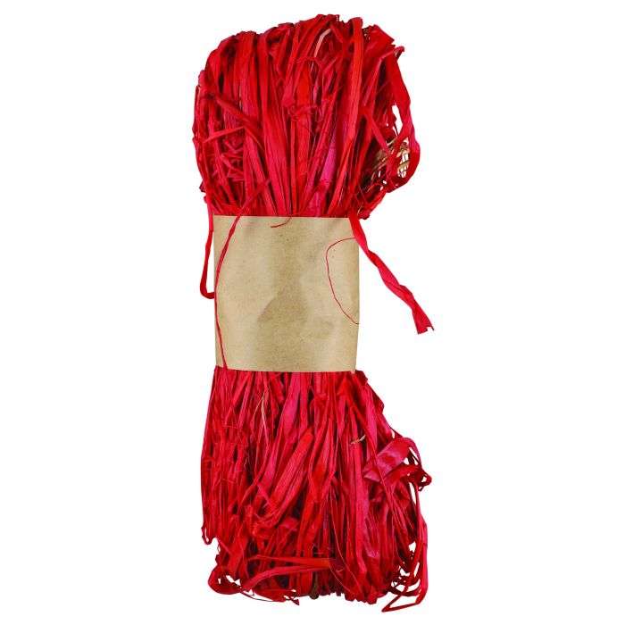 Dala Red Raffia String 50g