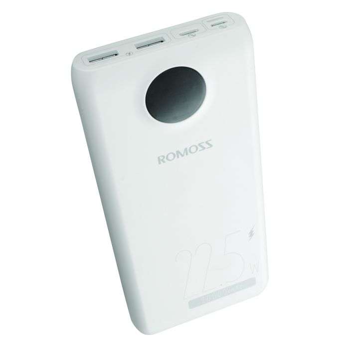 Romoss White 22.5W 20000mAh Fast Charge