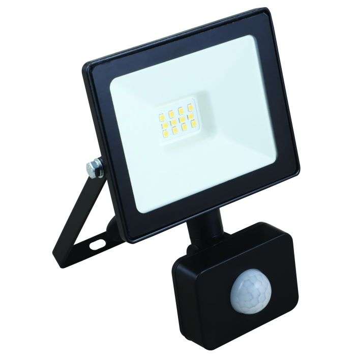 Eurolux LED Floodlight With PIR Sensor 10W