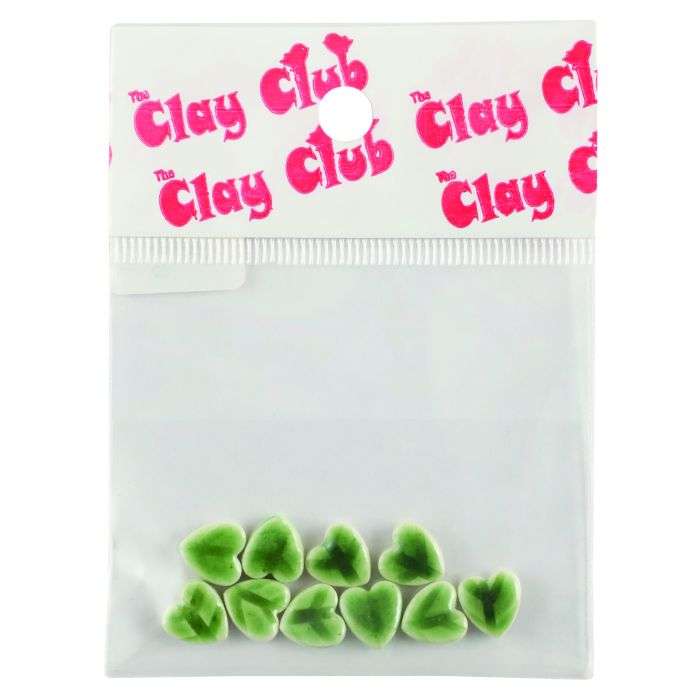 The Clay Club Assorted Clay Super Small Leaves Mosaic Tiles