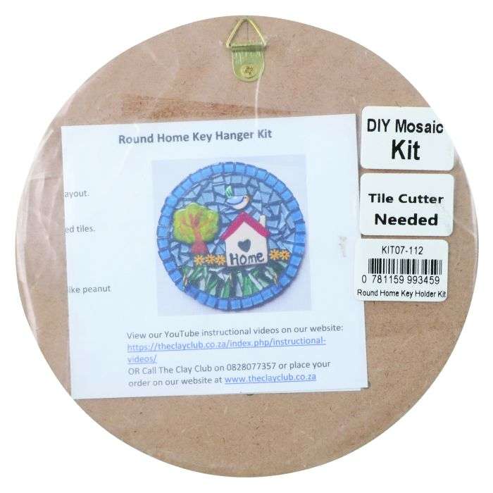 The Clay Club Round Home Key Hanger Kit
