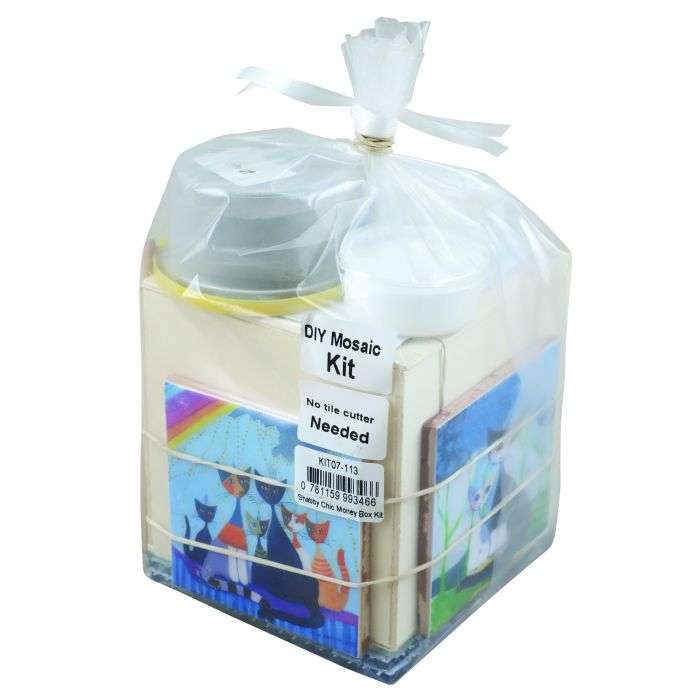 The Clay Club Shabby Chic Money Box Kit
