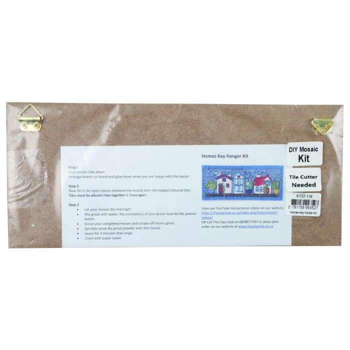 The Clay Club Homes Key Hanger Kit
