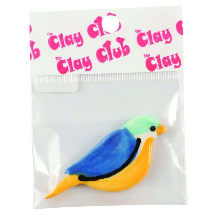 The Clay Club Assorted Clay Birds Mosaic Tiles