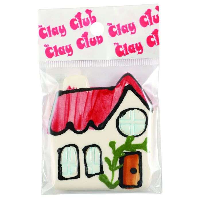 The Clay Club Assorted Clay Church House Mosaic Tiles