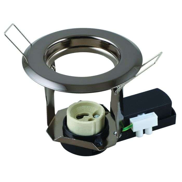 Eurolux Gun Metal GU10 Straight Downlight Fitting