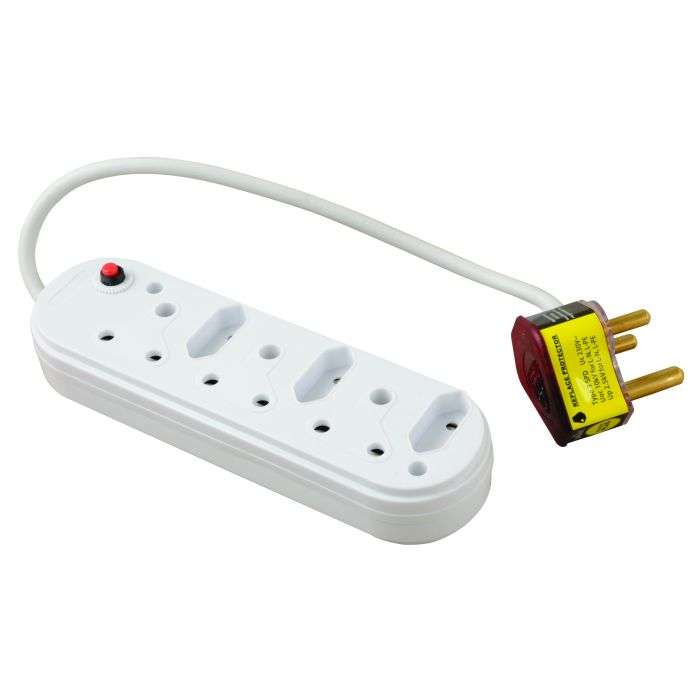 Eurolux High Surge 6-Way Multiplug