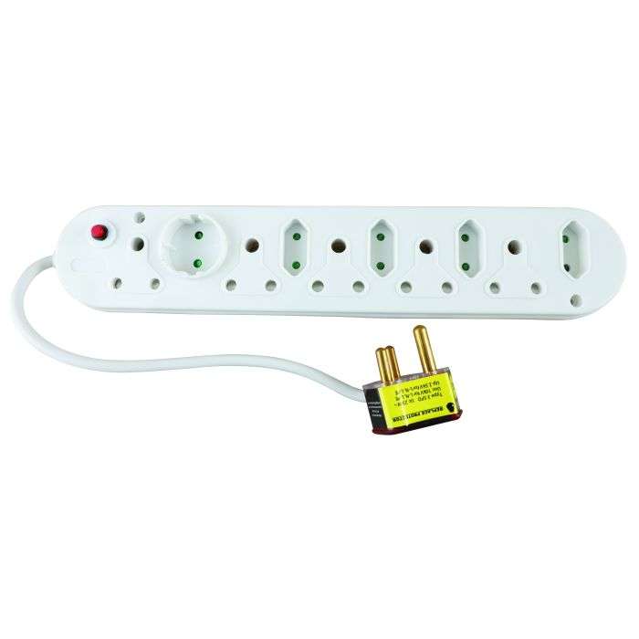 Eurolux 10-way High Surge Multi Plug