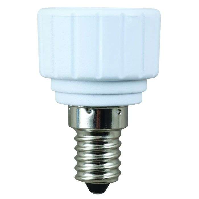 Eurolux E14 To GU10 Lamp Holder Adaptor