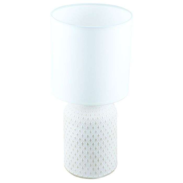 Eurolux White Castile Table Lamp