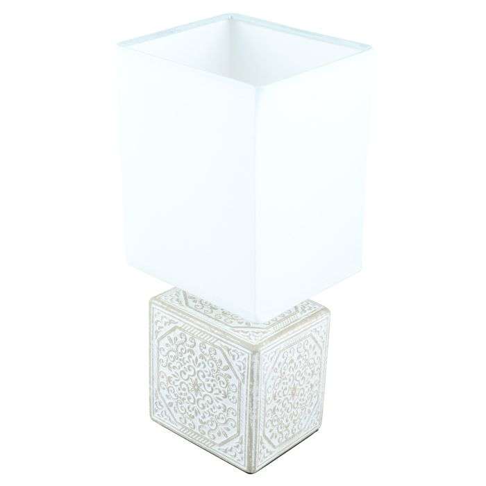 Eurolux White Maderia Table Lamp
