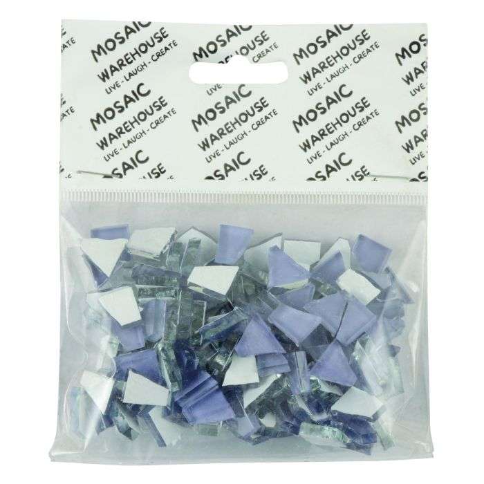 Mosaic Warehouse Pre Nip Lavender Crystal Glass Mosaic Tiles
