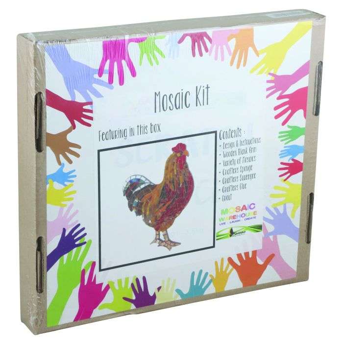 Mosaic Warehouse Chicken DIY Mosaic Kit