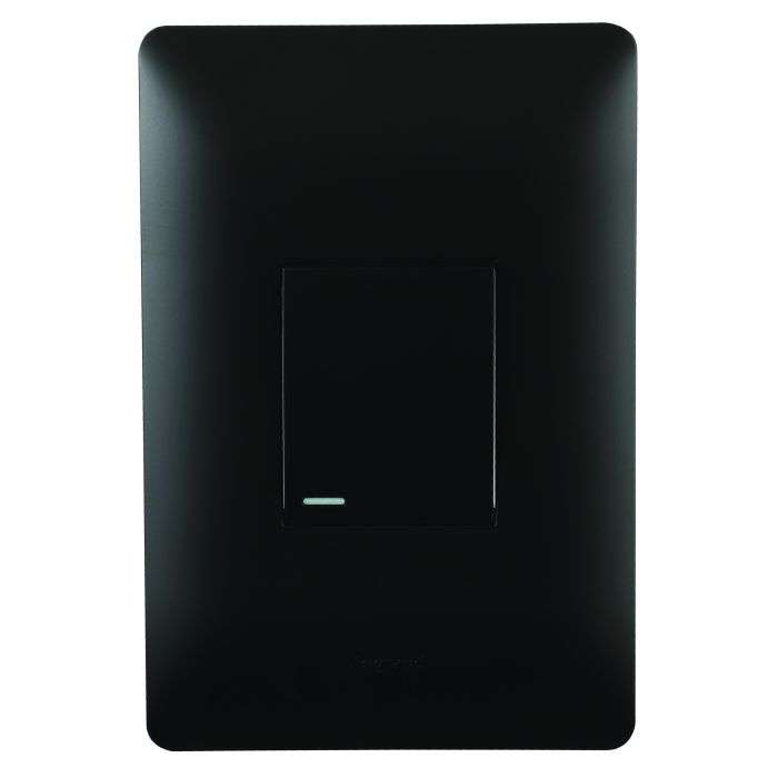Legrand Ysalis Black 1-Lever 2-Way Light Switch 2x4