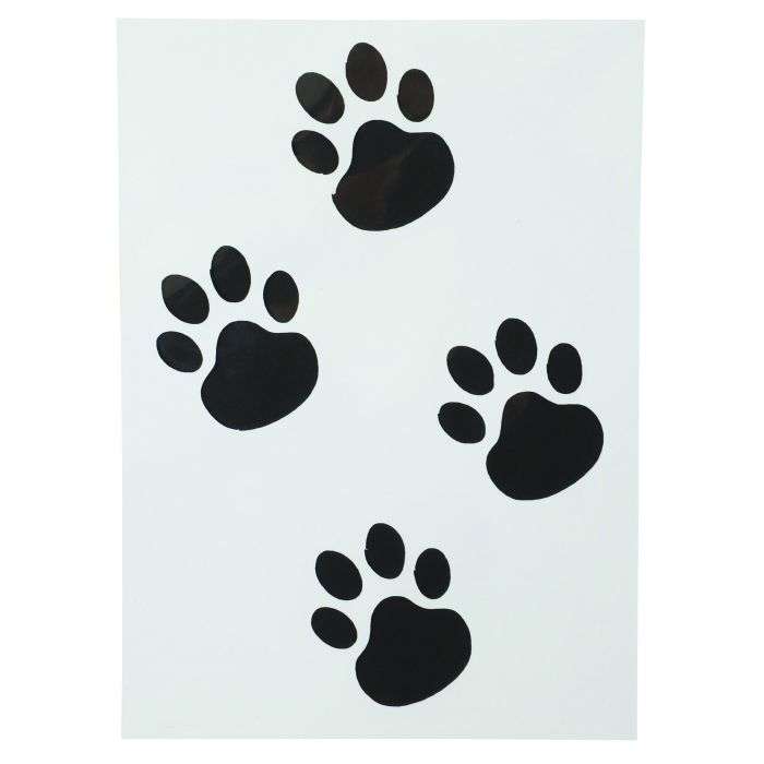 Unlimited Ideas Paw Prints Stencil 155 x 230mm