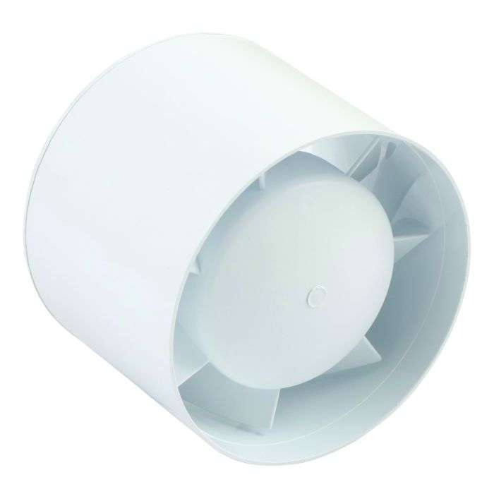 Manrose White Round Extractor Fan Duct 100mm