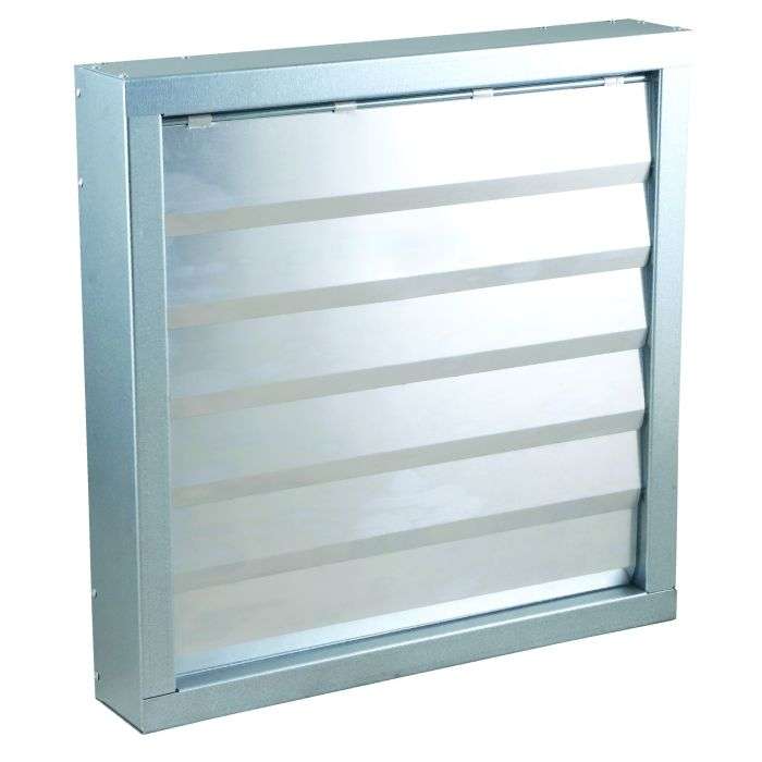 Aluminium Industrial Ducting Louvre 401 x 401mm