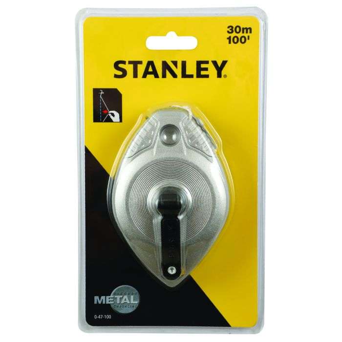 Stanley 30m Metal Reel Chalk Line