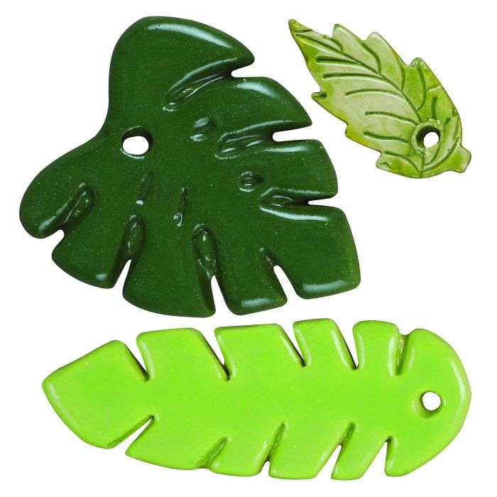 Clay Club Assorted Macrame Leaves