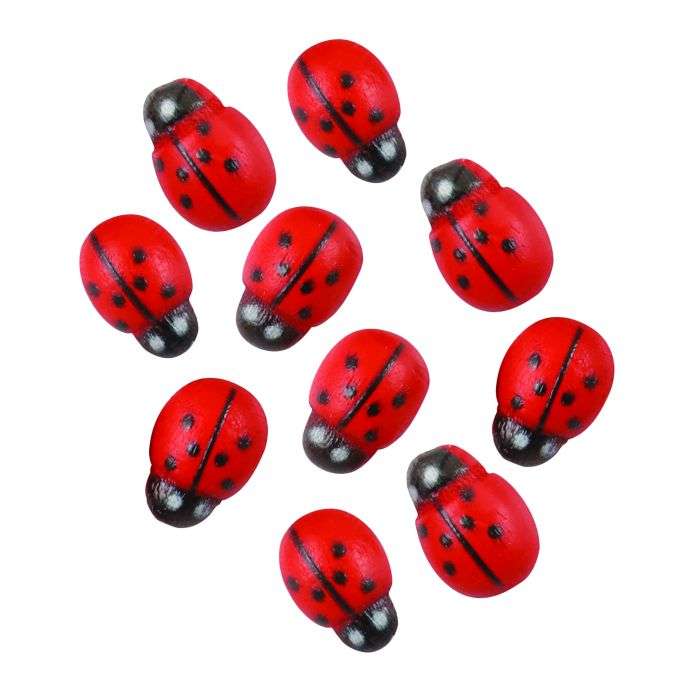 Crazy Craft MDF Wooden Ladybug