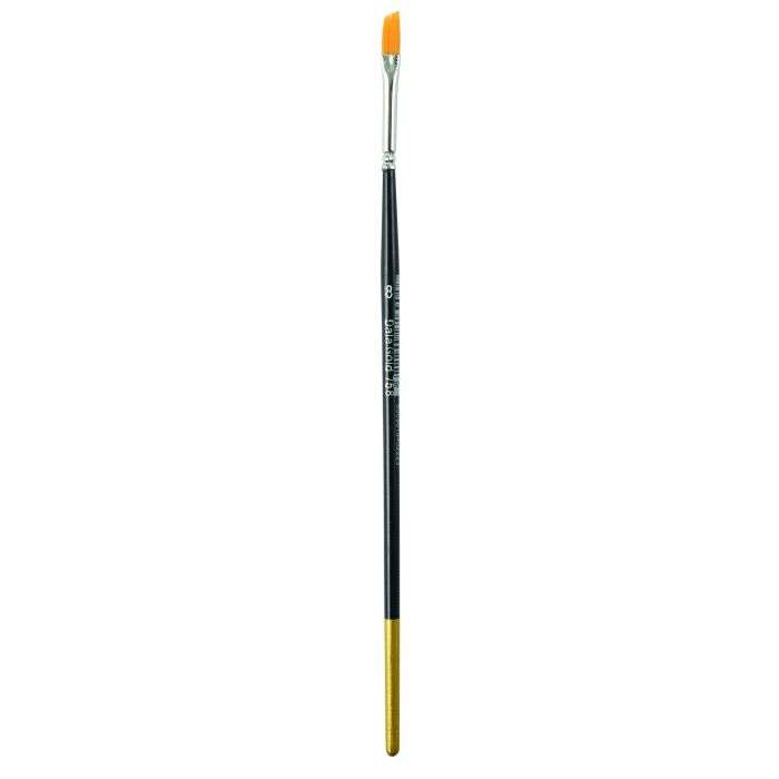 Dala 758 Size 8 Gold Angular Artists Brush