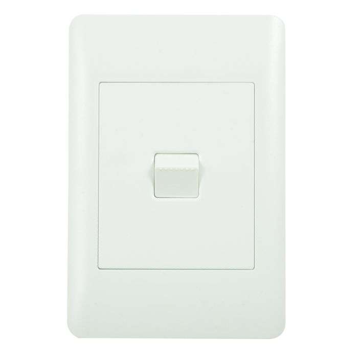 Lesco Apollo White 1-Lever 2-Way Light Switch 2x4