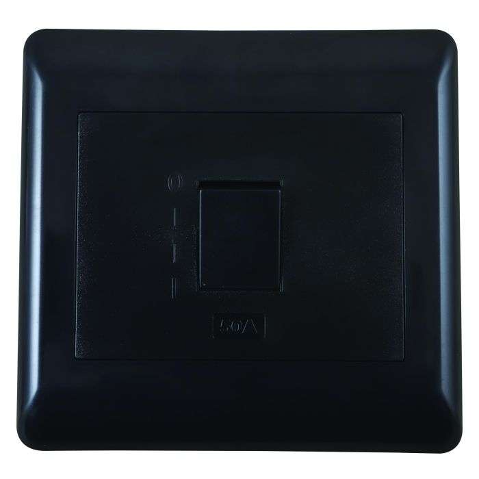 Lesco Apollo Black 2-Pole 50A Isolator Switch 4x4
