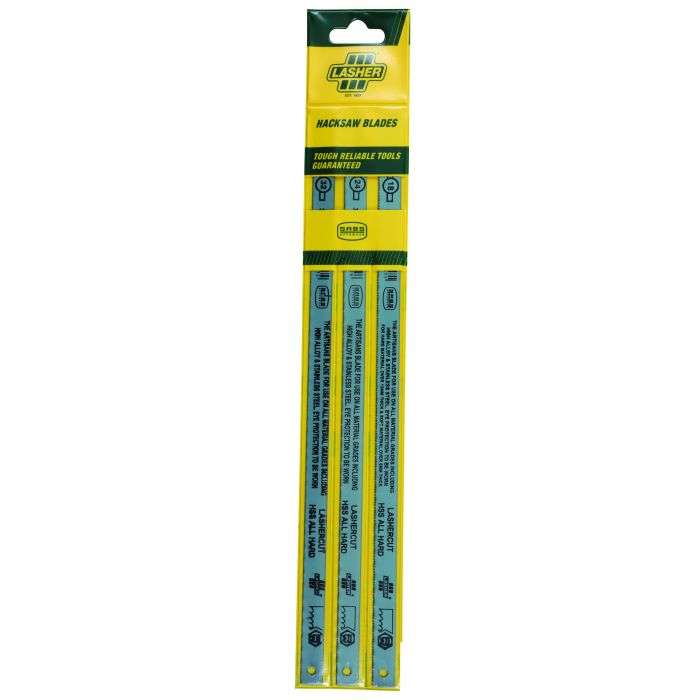 Lasher Lashercut Mixed Pack Hacksaw Blades