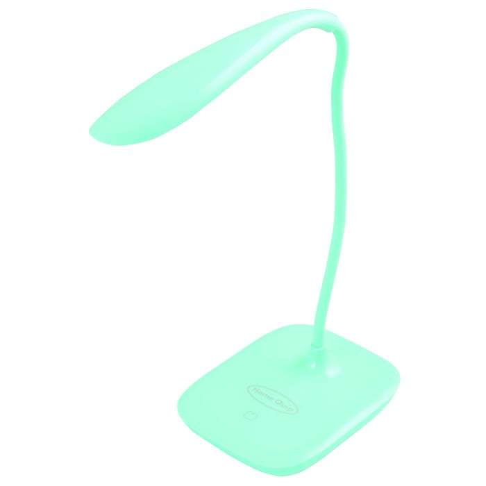 Home Quip Green Rechargeable Flexible USB Desk Lamp