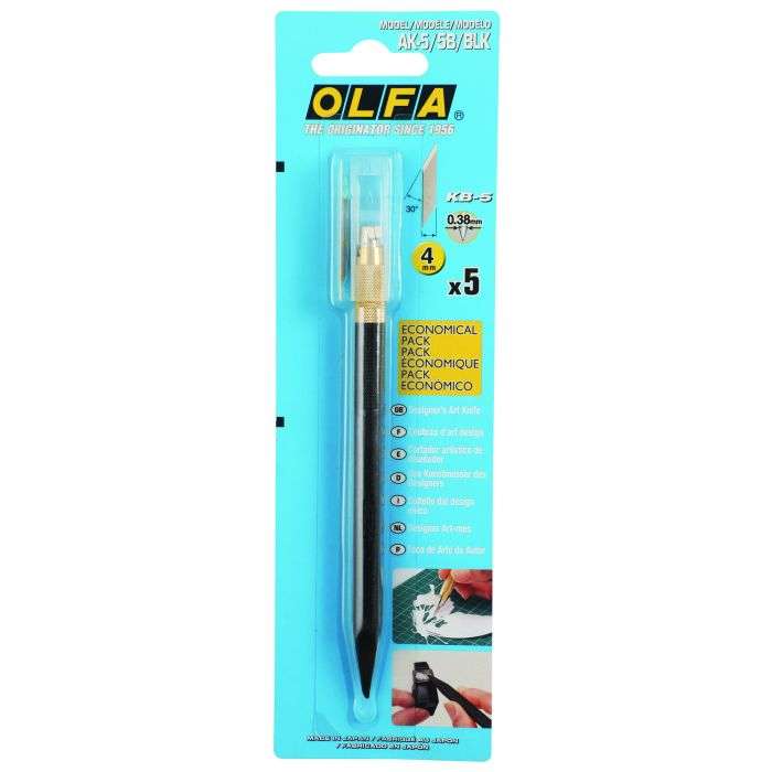 Olfa Black Designers Art Knife 4mm