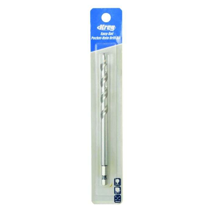 Kreg Easy Set Pocket-Hole Drill Bit Fits All Standard Jigs