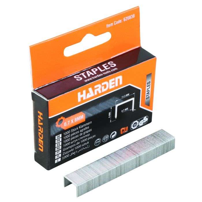 Harden Staples No.53 8mm