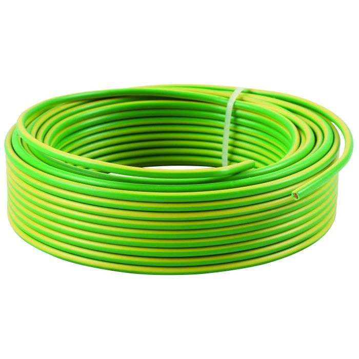 Green/Yellow House Wire 2.5mm x 20m