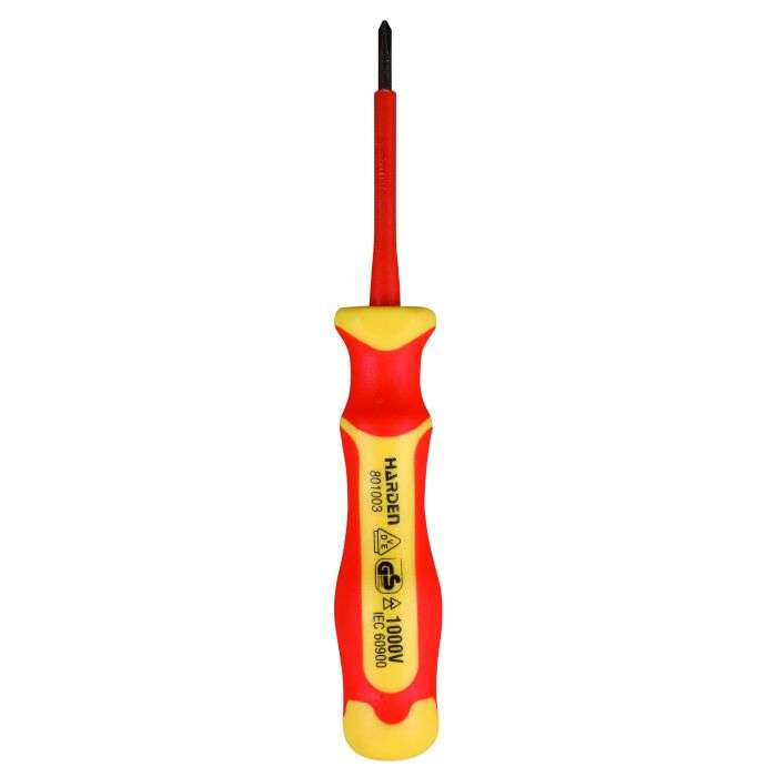 Harden 1000V Electric No.0 Phillips Screwdriver 60mm
