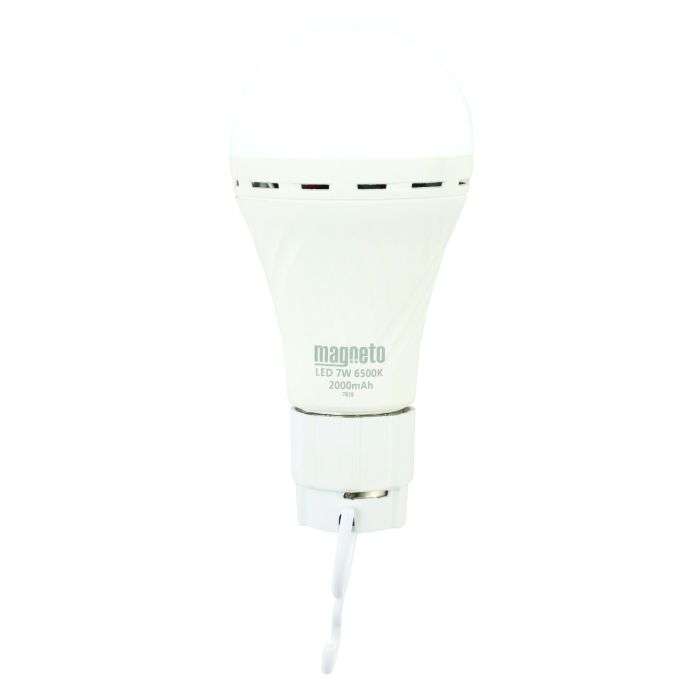 Magneto 7W Cool Daylight Rechargeable B22 LED Lamp