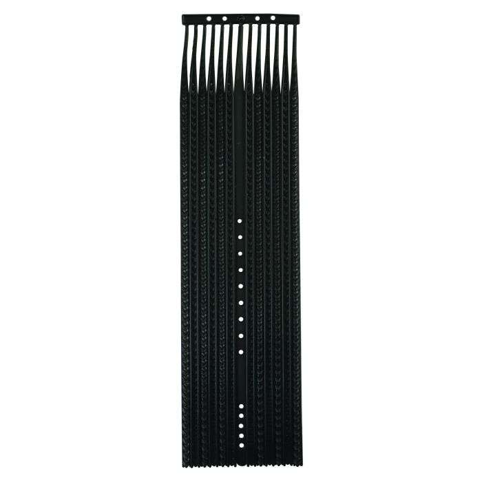Black I-Tie Rapstrap Ties 270mm - 48 Pack