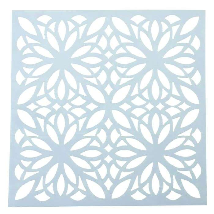 Tjhoko Decorative Moody Stencil 15 x 15cm 152
