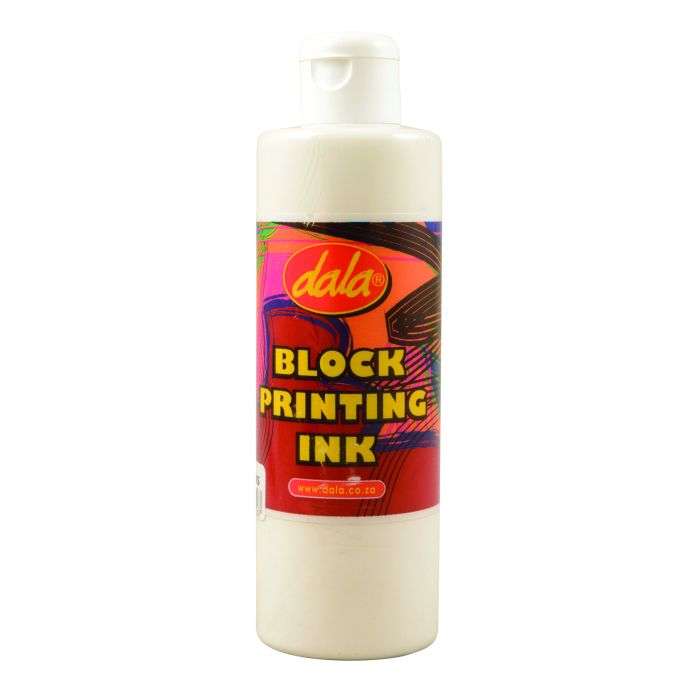 Dala White Lino Block Ink 250ml