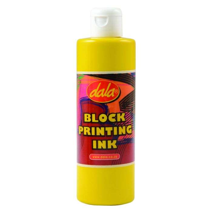 Dala 250ml Yellow Lino Block Printing Ink