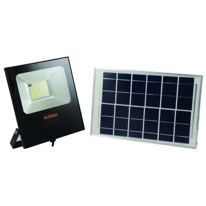Ausma Solar LED Floodlight With Panel 30W