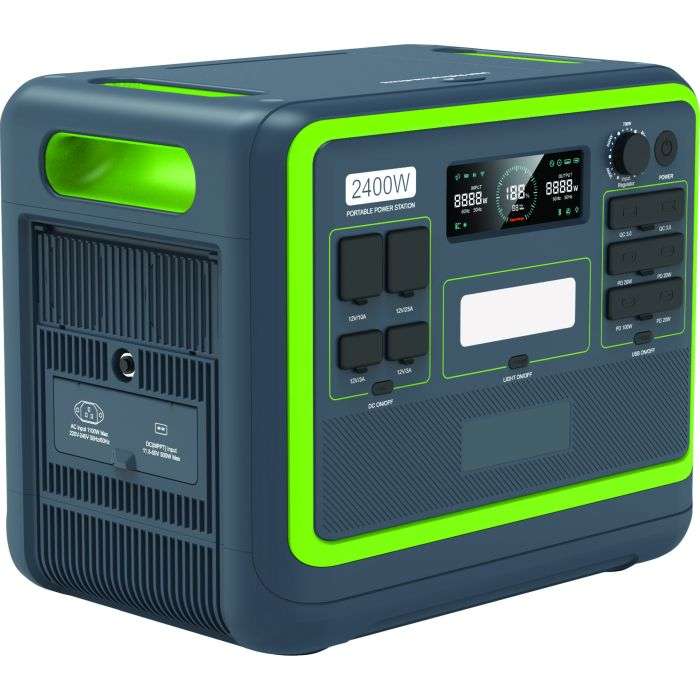 Gizzu Hero Pro Portable Power Station 2400W/2048Wh